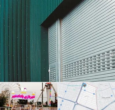 کرکره مغازه در پادادشهر اهواز