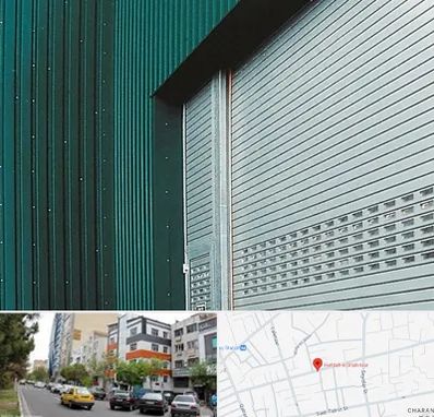 کرکره مغازه در هفده شهریور تبریز