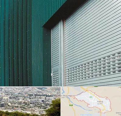 کرکره مغازه در یاسوج