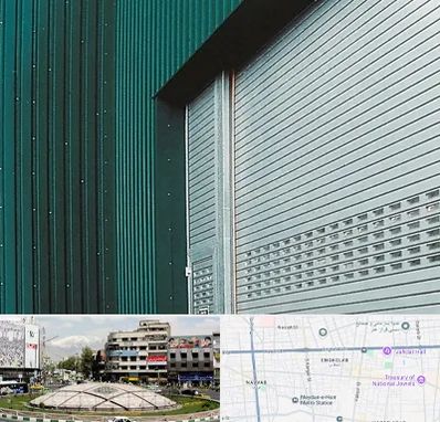 کرکره مغازه در مرکز تهران