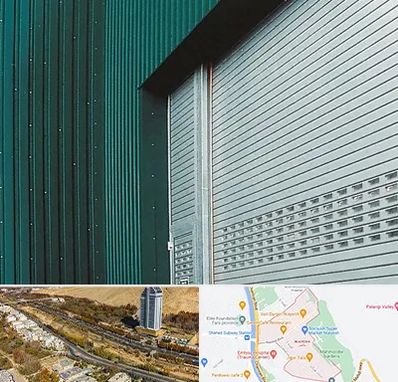 کرکره مغازه در خیابان نیایش شیراز