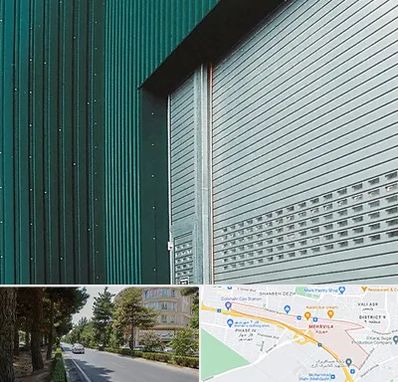 کرکره مغازه در مهرویلا کرج