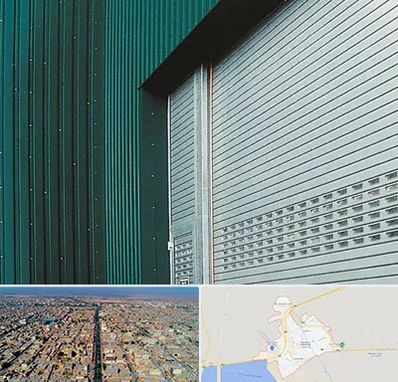 کرکره مغازه در بندر ماهشهر