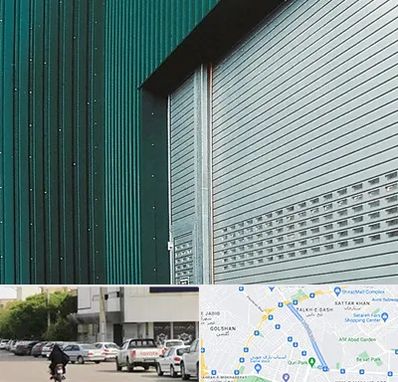 کرکره مغازه در قدوسی شرقی شیراز