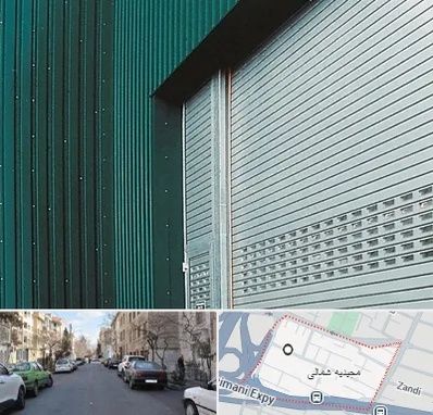 کرکره مغازه در مجیدیه شمالی