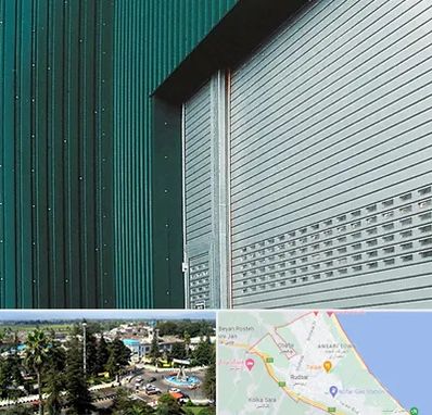 کرکره مغازه در رودسر