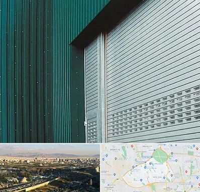 کرکره مغازه در منطقه 19 تهران 