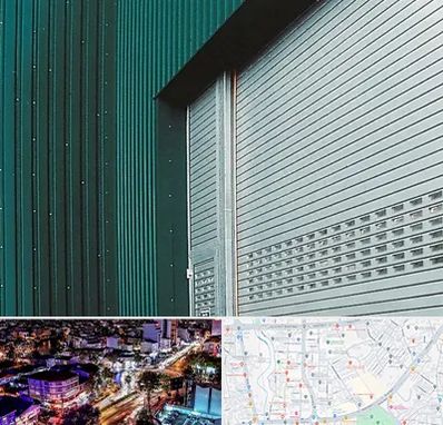 کرکره مغازه در منظریه رشت