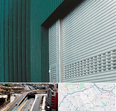 کرکره مغازه در ستارخان شیراز