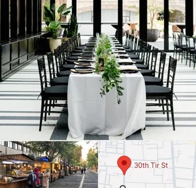 تجهیزات مهمانی در سی تیر