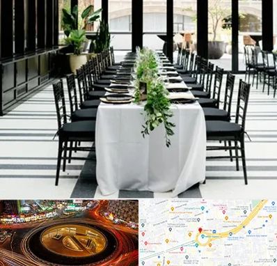 تجهیزات مهمانی در میدان ولیعصر 