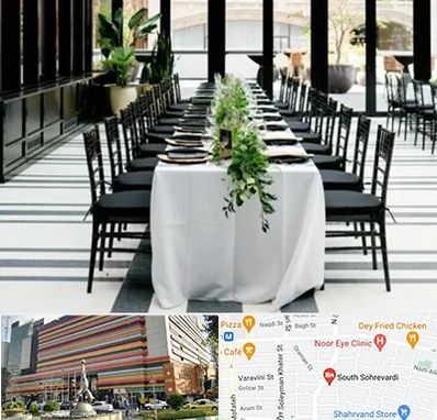 تجهیزات مهمانی در سهروردی 