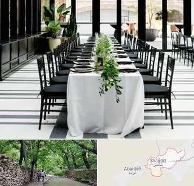 تجهیزات مهمانی در شاندیز مشهد