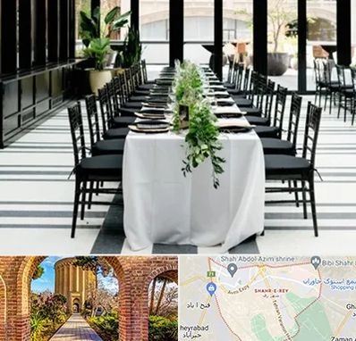 تجهیزات مهمانی در شهر ری