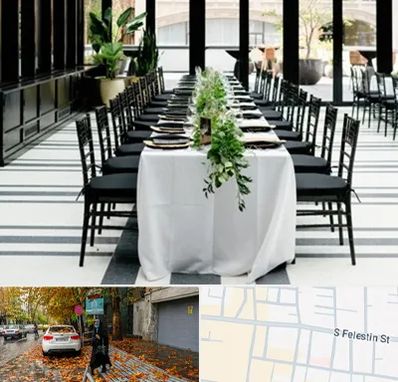 تجهیزات مهمانی در خیابان فلسطین