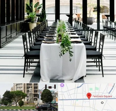 تجهیزات مهمانی در میدان فردوسی تهران