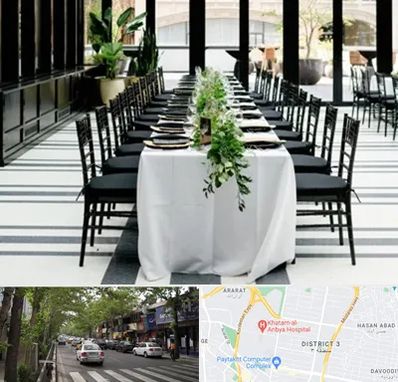 تجهیزات مهمانی در ظفر 