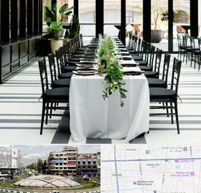 تجهیزات مهمانی در مرکز تهران