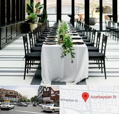 تجهیزات مهمانی در خیابان آذربایجان