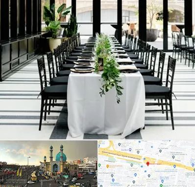 تجهیزات مهمانی در رسالت 