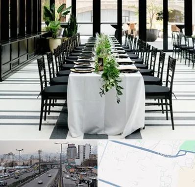 تجهیزات مهمانی در بلوار ارتش