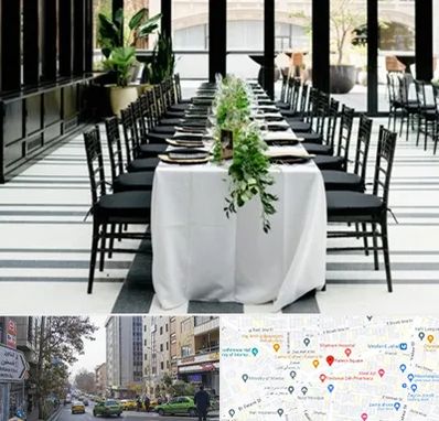 تجهیزات مهمانی در فاطمی 