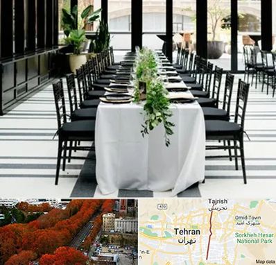 تجهیزات مهمانی در ولیعصر 