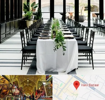 تجهیزات مهمانی در بازار وکیل شیراز