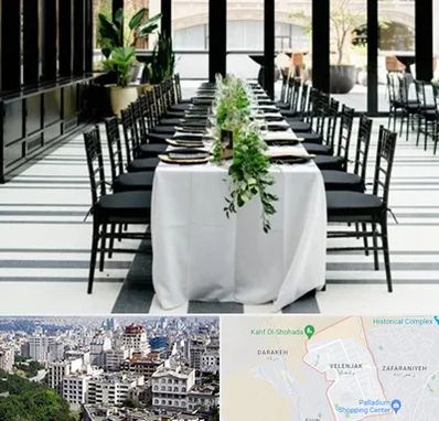 تجهیزات مهمانی در ولنجک 