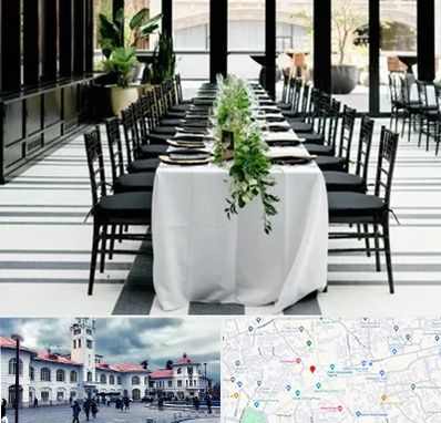 تجهیزات مهمانی در میدان شهرداری رشت