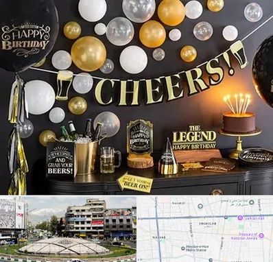 فروشگاه تم تولد در مرکز تهران