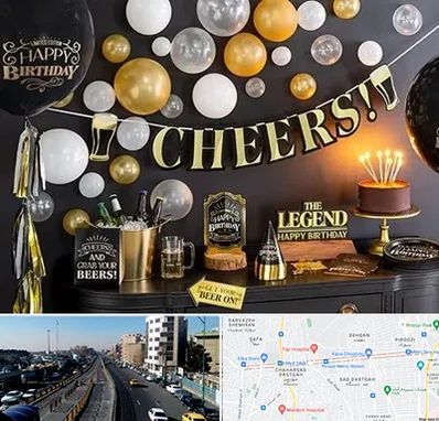 فروشگاه تم تولد در پیروزی 