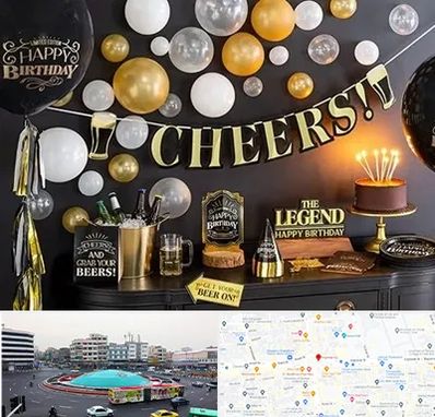 فروشگاه تم تولد در میدان انقلاب 