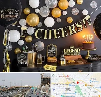 فروشگاه تم تولد در بلوار توس مشهد 