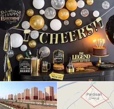 فروشگاه تم تولد در پردیسان قم