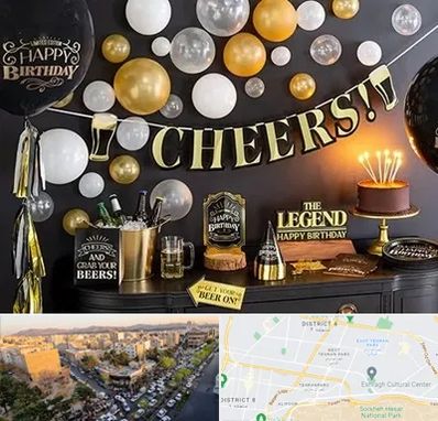 فروشگاه تم تولد در تهرانپارس 