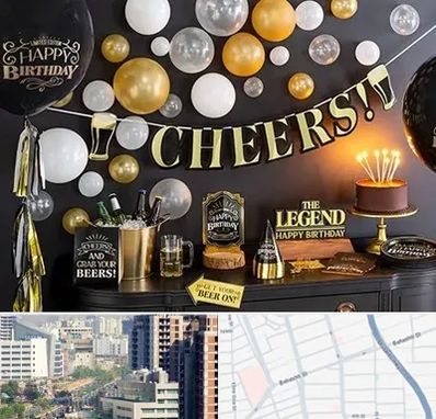 فروشگاه تم تولد در خیابان بهشتی