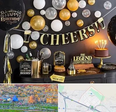 فروشگاه تم تولد در رشدیه تبریز