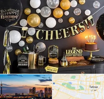 فروشگاه تم تولد در غرب تهران 