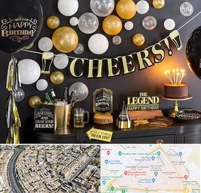 فروشگاه تم تولد در شهرک غرب مشهد