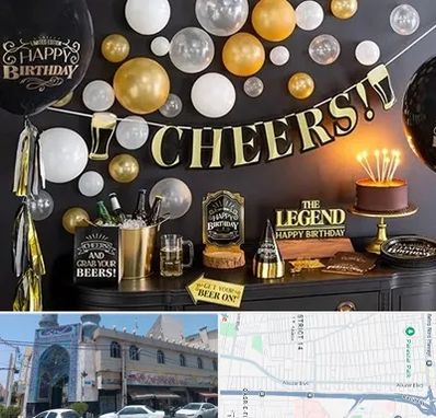 فروشگاه تم تولد در بلوار ابوذر