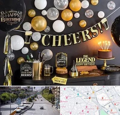 فروشگاه تم تولد در خیابان زند شیراز