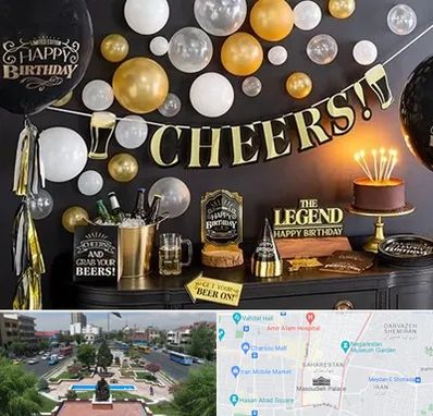 فروشگاه تم تولد در بهارستان 