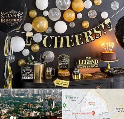 فروشگاه تم تولد در عظیمیه کرج 