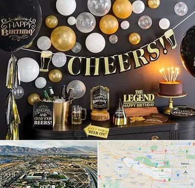 فروشگاه تم تولد در منطقه 21 تهران 