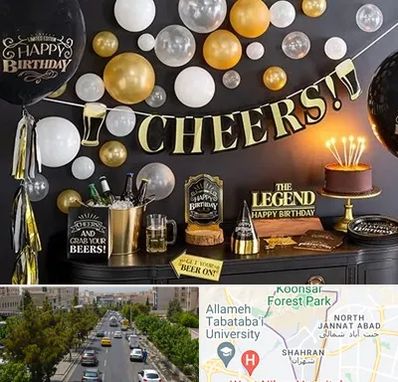 فروشگاه تم تولد در شهران 