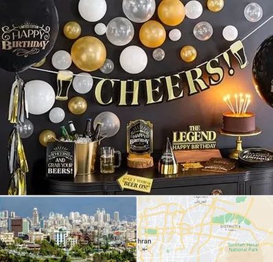 فروشگاه تم تولد در شرق تهران 