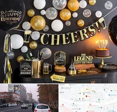 فروشگاه تم تولد در کارگر شمالی 