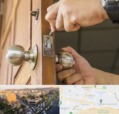 قفل ساز سیار در تهرانپارس 