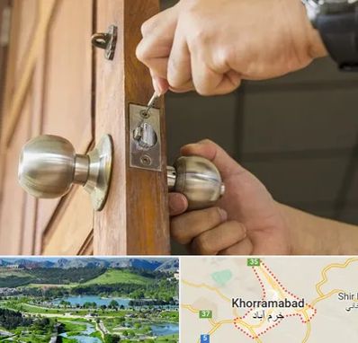 قفل ساز سیار در خرم آباد